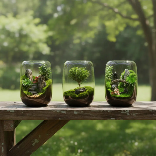 2025 Worlds Garden 🌍- DIY Eco Terrarium-Free shipping
